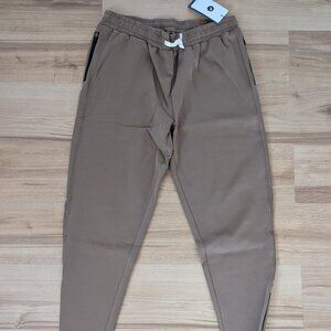 NWT Fioboc Slim Fit Performance Joggers, Zip Ankle, Shadow/Brown Mens 3XL
